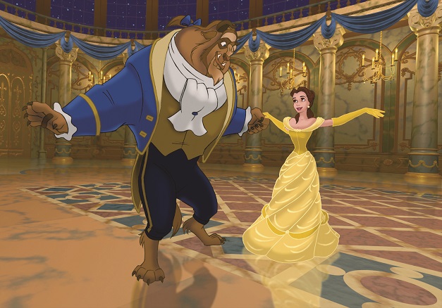 Original: Belle und das dem Biest im Animations-Klassiker von 1991 / © Disney Enterprises, Inc. All Rights Reserved.