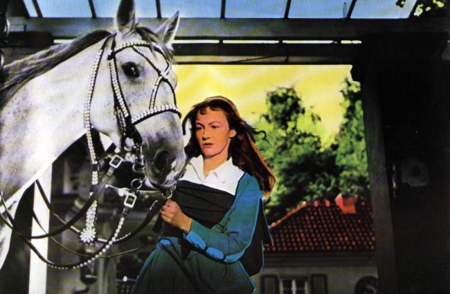 Die Gänsemagd (1957): Prinzessin Rose Magret (Rita-Maria Nowotny) / © Medienproduktion/Vertrieb Genschow
